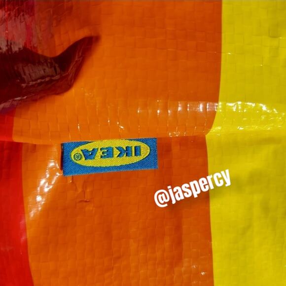 IKEA -STORSTORMA -Set of Two (2) Large Rainbow Tote Support LGBTQ+ Gay Pride - Picture 8 of 13